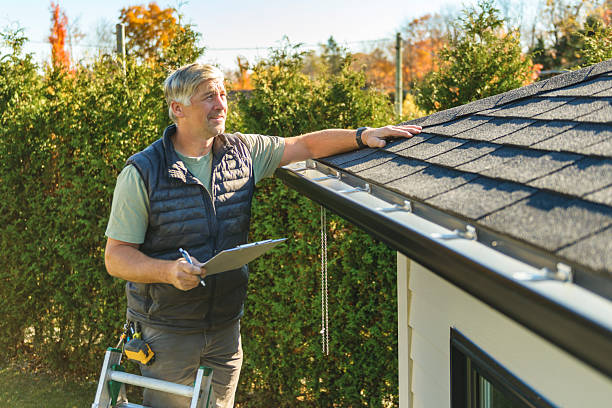 Professional Flat Roof Repair technician working in Singers Glen, VA